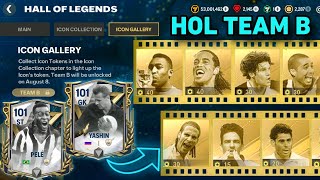 WOW HALL OF LEGENDS TEAM B FC MOBILE 24  99101 OVR FREE DIVISION RIVALS REWARD FC MOBILE [upl. by Latea493]