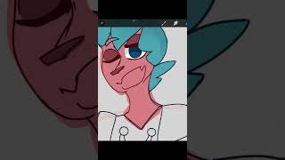 I’m sorbet shark cookie trust speedpaint crk fanart sorbetsharkcookie art artist [upl. by Ajim]