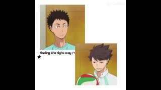 Iwaoi edit haikyuu iwaizumihajime oikawatooru iwaoi [upl. by Holmann]