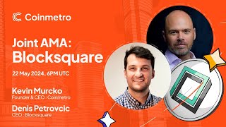 Blocksquare x Coinmetro AMA [upl. by Crescint821]