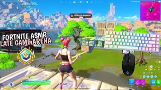 RK ROYAL KLUDGE RK68 RK855 ASMR 🤩 Red Switches Chill Keyboard Fortnite Late Game Arena Gameplay 🎧 [upl. by Hillary]