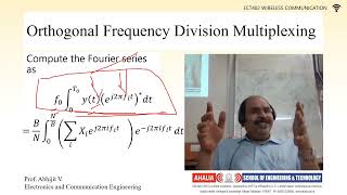 Discrete Implementation of multicarrier – OFDM M3 Multicarrier Modulation Part 3 [upl. by Enilarac]