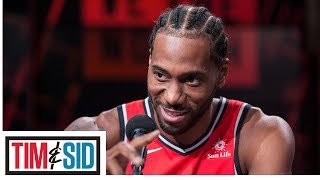 Are You Satisfied With Kawhi Leonard’s Statements On Toronto  Tim amp Sid Show [upl. by Chang]