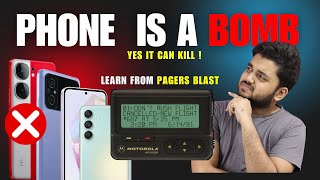 Your Phone is a Ticking Time Bomb  Heres Why Learn from Pagers Blast in Lebanon amp Syria [upl. by Anire]