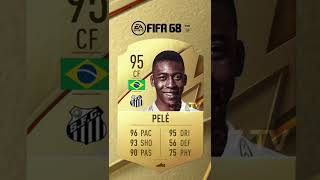 Pele FIFA evolution 🇧🇷 [upl. by Falo]