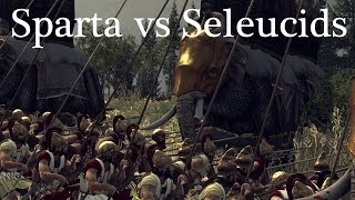 Total War Rome 2 Online Battle Video 30 Sparta vs Seleucids [upl. by Nabi]