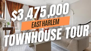 NYC Townhouse Tour  East Harlem [upl. by Adnarem636]