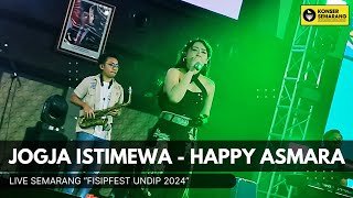 Jogja Istimewa  Happy Asmara Live Fisipfest Undip Semarang [upl. by Ahsercul]