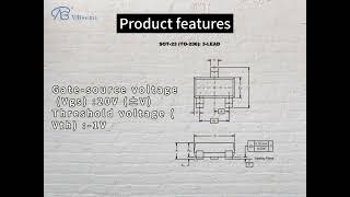 SMS840VB is a SOT23 package PChannel field effect MOS tube [upl. by Yoj144]