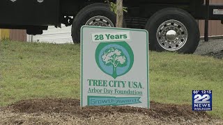 Annual Arbor Day celebration held in Chicopee [upl. by Armillda]