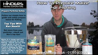 How To Prepare Maize for Fishing [upl. by Haniraz617]