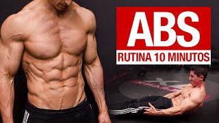 10 MIN RUTINA DE ABDOMEN  ABDOMINALES DE 6 PACK  En Casa  ATHLEAN X [upl. by Fennell596]