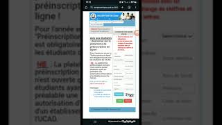 comment créer un compte pour la préinscription en ligneUCAD [upl. by Twila863]