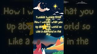 Twinkle Twinkle Little Star  nursery rhyme nurseryrhymes cocomelon chuchutv kidsvideo [upl. by Mahgem]