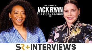 Abbie Cornish amp Betty Gabriel On Returning For Jack Ryans Final Season [upl. by Edlun]