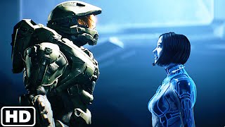 Cortana Se Despide del Jefe Maestro Para Siempre  Halo 5 Cinemáticas  4K 60FPS [upl. by Ozan]