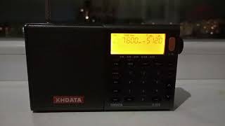 7600 kHz Afghanistan International TV [upl. by Jerrold206]