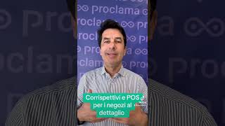 Corrispettivi e POS per i negozi al dettaglio partitaiva fisco commercialista [upl. by Thamos]