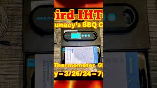 Inkbird Hybrid Thermometer Giveaway  Review inkbird meatthermometer bbq grilling allunacyqing [upl. by Lambard]