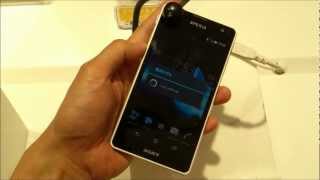 Xperia GX（SO04D） First Impression [upl. by Aynwad]