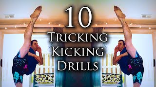 How to Improve Your Kicks  AtHome Tricking Training Tutorial [upl. by Tennes314]