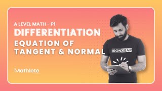 A Level Math P1  Differentiation  Equation of Tangent and Normal Part 2 [upl. by Vorster]