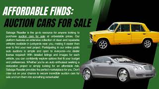 Auction Cars for Sale [upl. by Cida566]