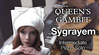 The Queens Gambit  Sygrayem Piano Solo with Sheet Music [upl. by Fishman352]