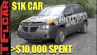 The Cost of Owning a Car Everything That Went Wrong With Our Pontiac Aztek [upl. by Ardnuaek]