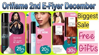 Oriflame 2nd EFlyer December 2022  Oriflame December flyer Oriflame Makeup cosmetics how [upl. by Felipe]