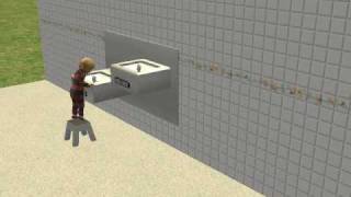 Drinking Fountain for Sims 2 [upl. by Savill]