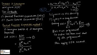 introduction to lnverse Z transform in signals and systems  EC Academy [upl. by Demodena512]