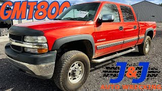 2001 Chevrolet Silverado 2500 HD GMT800 Part Out J amp J Auto Wrecking Test Video Stock  R1CE305 [upl. by Atiuqehs]