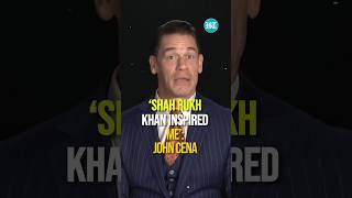 John Cena Praises Shah Rukh Khan He Changed My  WWE  Bollywood [upl. by Eiznyl]