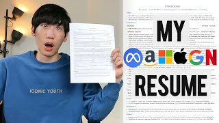 This resume got me offers from Google Microsoft and Amazon [upl. by Pauwles366]