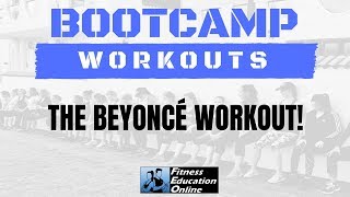 The Beyoncé Workout Bootcamp Workout Idea [upl. by Nnaeiram]