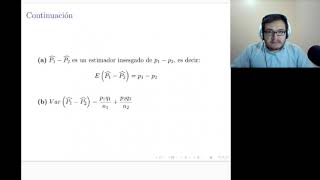 IC para la diferencia entre dos proporciones [upl. by Lola]