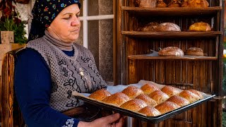 Badambura Recipe  Delicious Azerbaijani Holiday Treats [upl. by Aerahs]