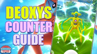 DEOXYS COUNTER GUDIE All Forme Breakdown  Pokémon GO [upl. by Latoya]