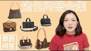 YSL Niki过时了吗？【翠西问答6】Goyard和LV如何选？Speedy 20 还是25？LV Keepall xs还是speedy？louisvuitton goyard [upl. by Osithe]