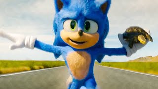 Sonic Rescues A Turtle Scene  SONIC THE HEDGEHOG 2020 Movie Clip [upl. by Earl149]