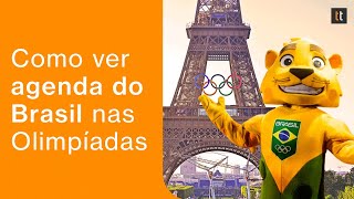 Olimpíadas ao vivo veja programação do Brasil em Paris2024 [upl. by Mae]