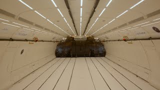 Inside of Zero G Airbus A310 at Dübendorf [upl. by Egin525]