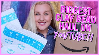 BIGGEST CLAY HEISHI BEAD HAUL ON YOUTUBE EVER  KellyPrepsterSTUDIO [upl. by Fates]