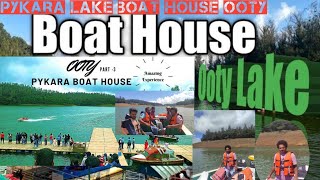 Pykara Lake Boat House Ooty  Best Boating Experience in Pykara Lake OotyPykara Fallscharanvlogs [upl. by Sinnoda198]