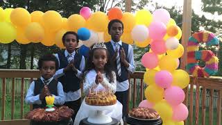 Melkam lidet Ethiopian Orthodox Church birthday mezmur [upl. by Niddala]