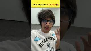 Sourav Joshi Vlogs Ka Marriage Fixed 😳Priya Dhapa ytshorts souravjoshivlogs marriage [upl. by Alfons346]