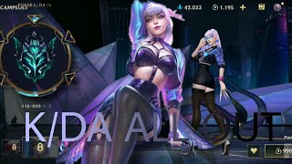 Styling KDA Evelynns Wig cosplay leagueoflegends kda [upl. by Hanala]