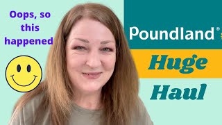 Huge Poundland Haul Groceries Home Fashion and Fun Bargains [upl. by Orrin]