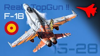 Spanish F18 Spectacular Aerobatics ✈️ Best Moments from Ala 15s 1528 Hornet [upl. by Ettenig]